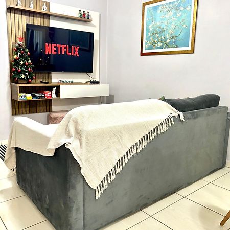 Ape 104-B Confortavel No Centro Фос-ду-Игуасу Экстерьер фото